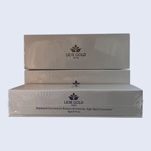Set Of 3: .04 oz. Diamond Corrective Beauty Enhancer by Lior Gold Paris Unopened